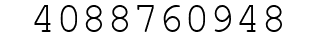 Number 4088760948.
