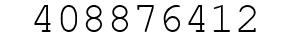 Number 408876412.