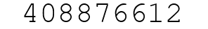 Number 408876612.