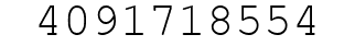 Number 4091718554.