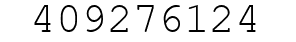 Number 409276124.