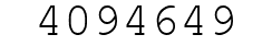 Number 4094649.