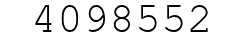 Number 4098552.