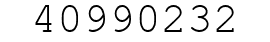 Number 40990232.
