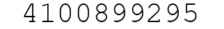 Number 4100899295.