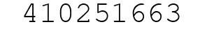 Number 410251663.