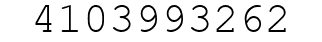 Number 4103993262.