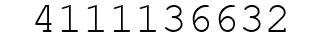 Number 4111136632.