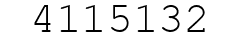 Number 4115132.