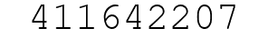 Number 411642207.