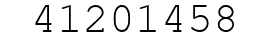 Number 41201458.