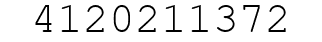 Number 4120211372.