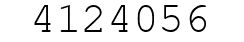 Number 4124056.