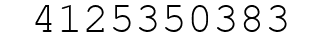 Number 4125350383.