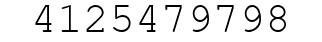 Number 4125479798.