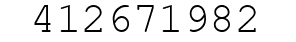 Number 412671982.