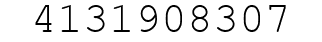Number 4131908307.