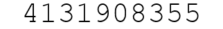 Number 4131908355.