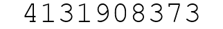 Number 4131908373.