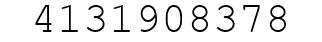 Number 4131908378.