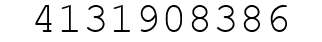 Number 4131908386.