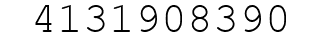 Number 4131908390.