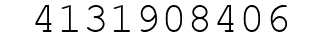 Number 4131908406.