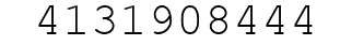 Number 4131908444.