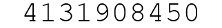 Number 4131908450.