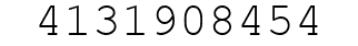 Number 4131908454.