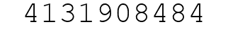 Number 4131908484.