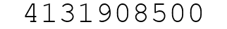 Number 4131908500.