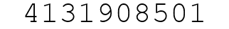Number 4131908501.