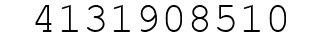 Number 4131908510.