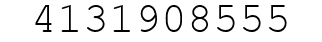 Number 4131908555.