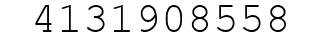Number 4131908558.
