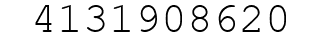 Number 4131908620.