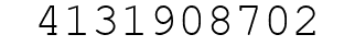 Number 4131908702.