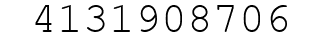 Number 4131908706.