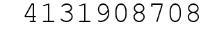 Number 4131908708.