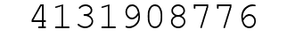 Number 4131908776.
