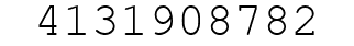 Number 4131908782.