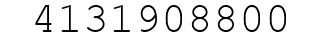 Number 4131908800.