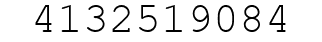 Number 4132519084.