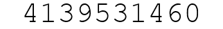 Number 4139531460.