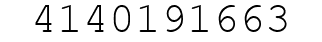 Number 4140191663.