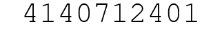 Number 4140712401.