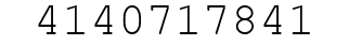 Number 4140717841.