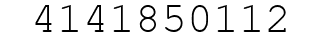 Number 4141850112.
