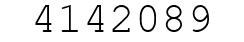 Number 4142089.